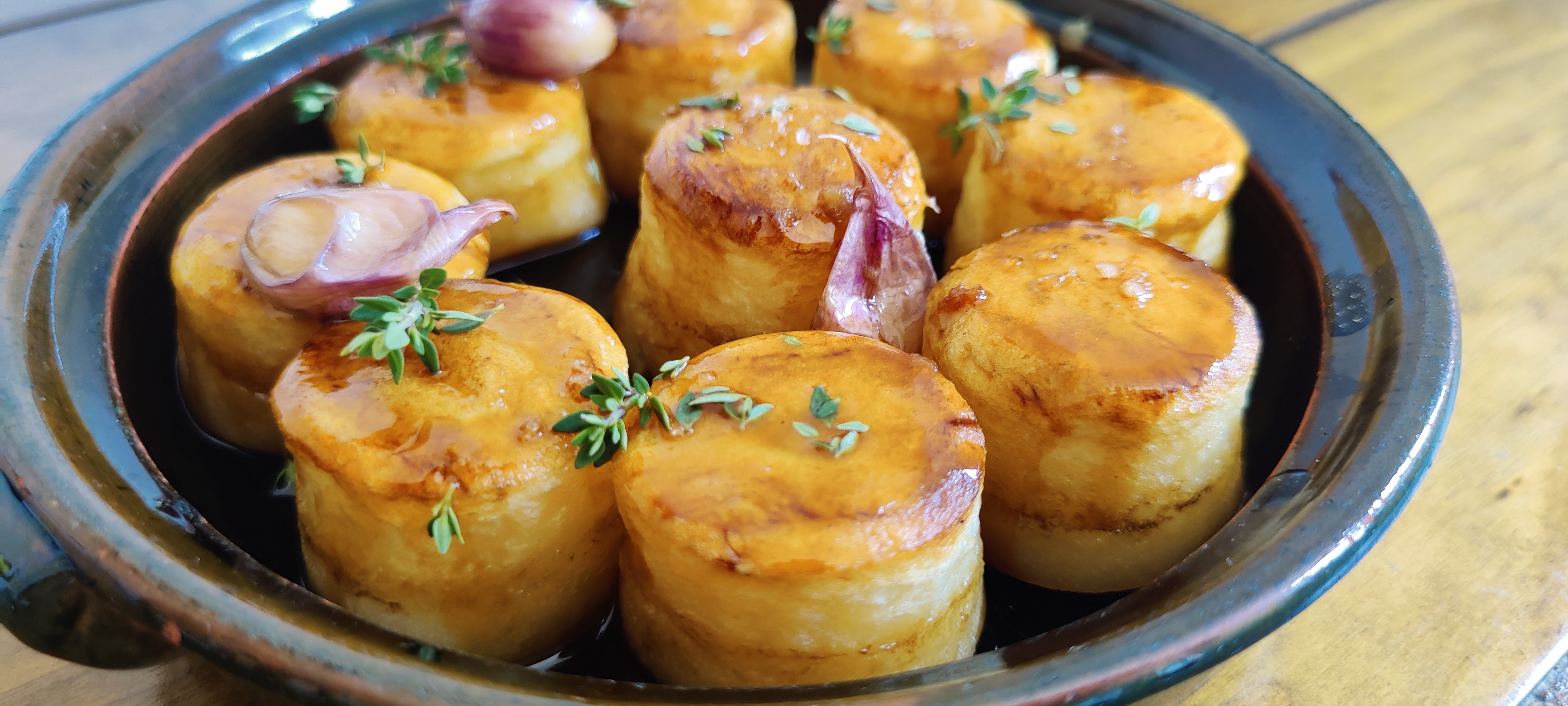 Fondant potatoes Bone Broth Bros